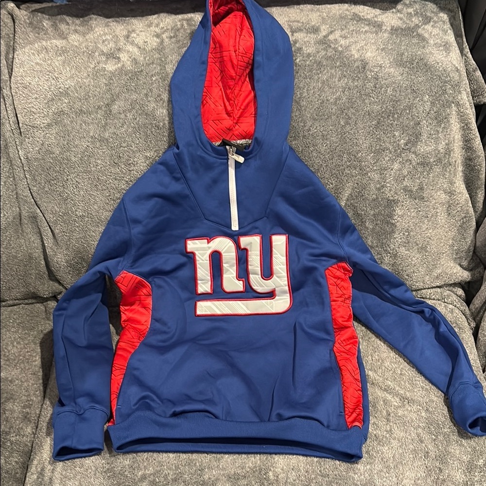 Kids Blue and Red Pullover Hoodie